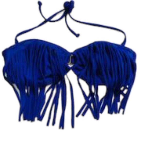 💙🖤H&M + Roxy Bikini tops - Set of 2 Black and Blue🖤💙 - Picture 3 of 7